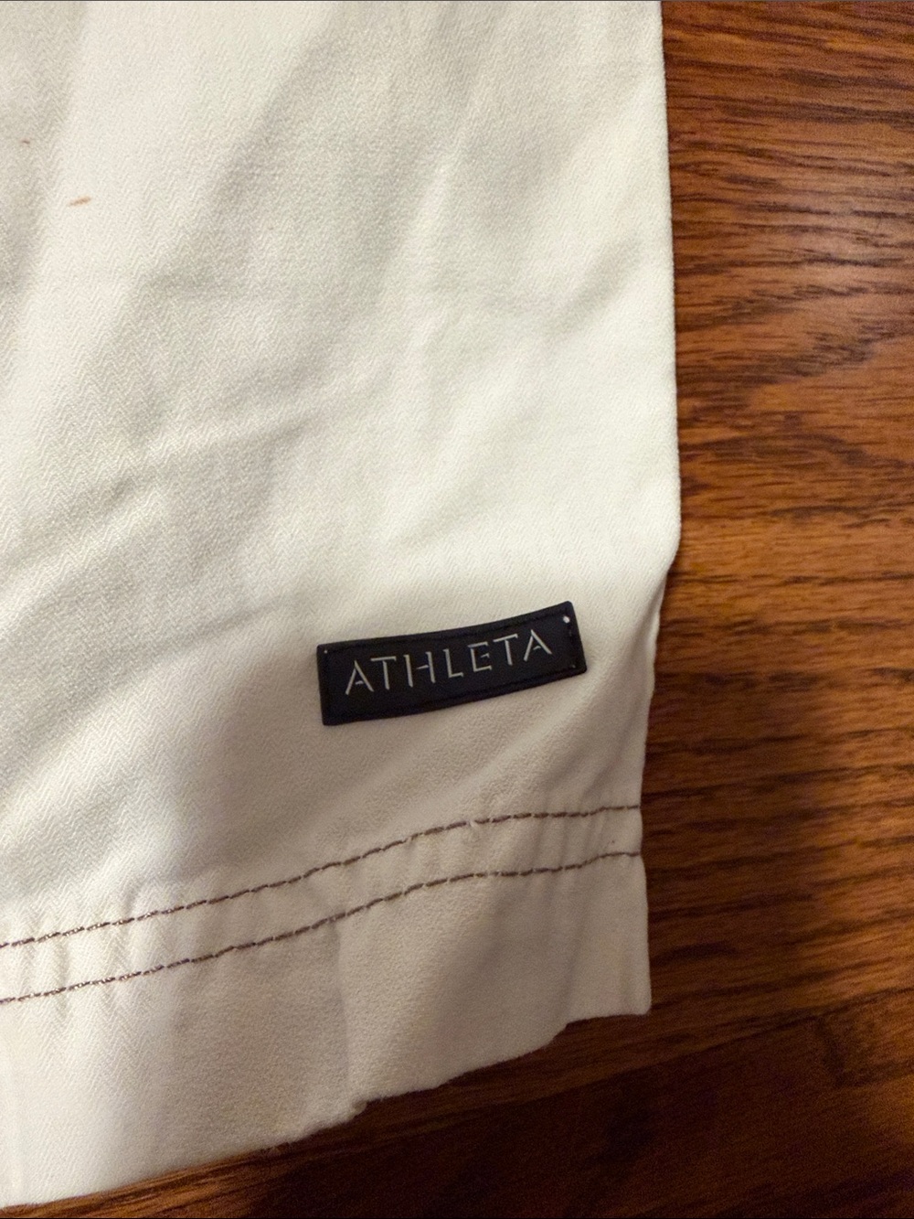 Athleta crop white pants - size medium - Picture 2 of 6